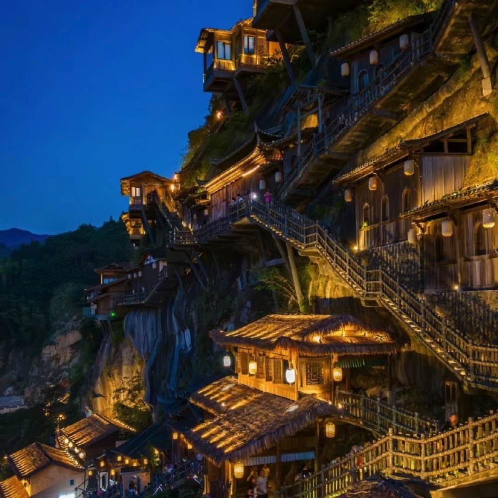 望仙谷景区景点图片