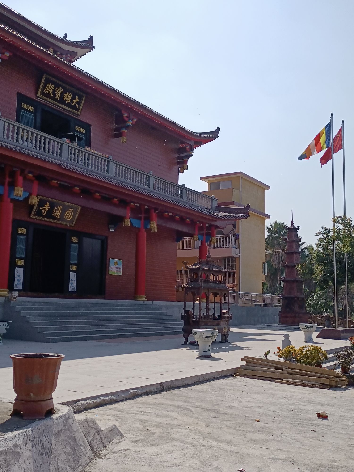 圆通寺实景照片