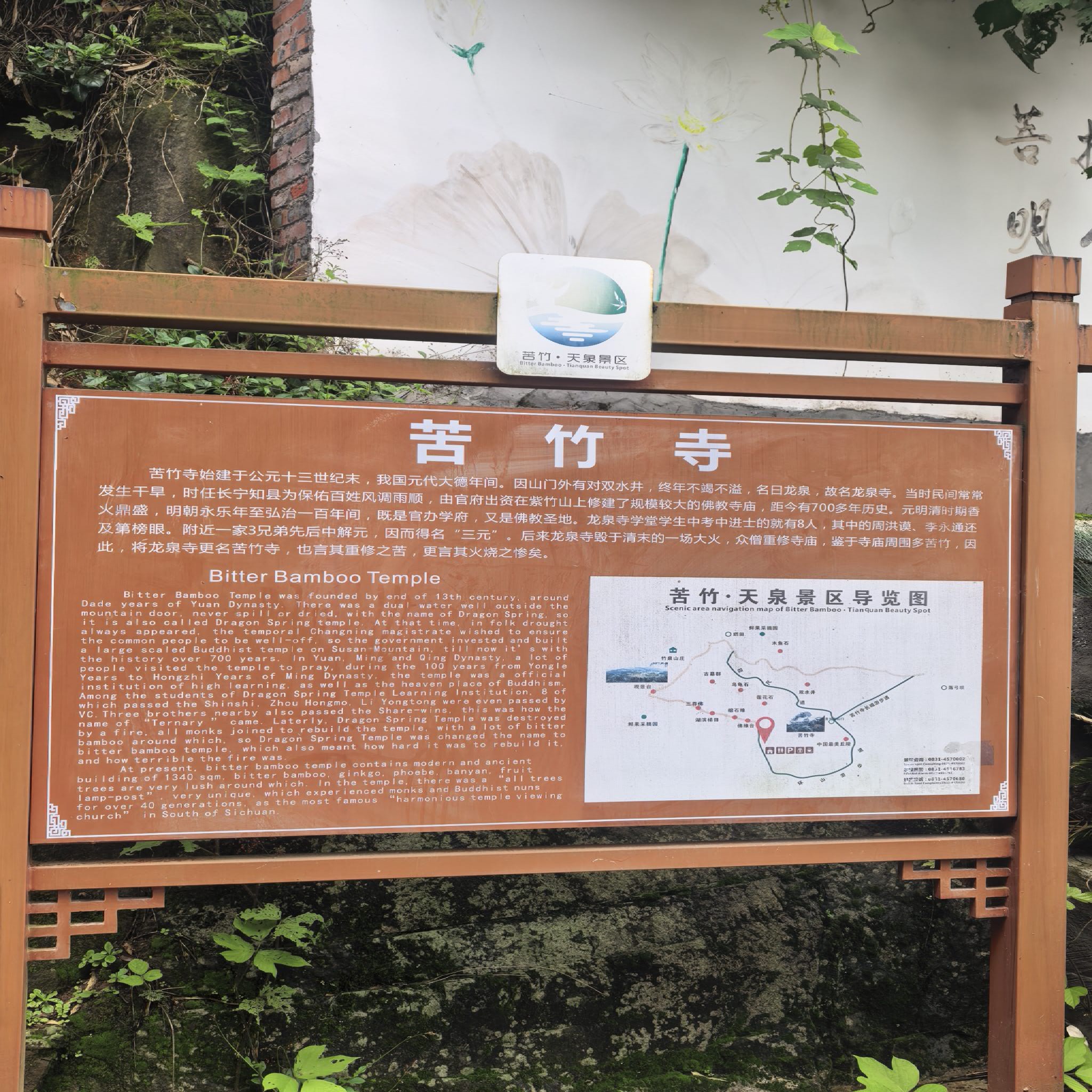 苦竹寺实景照片