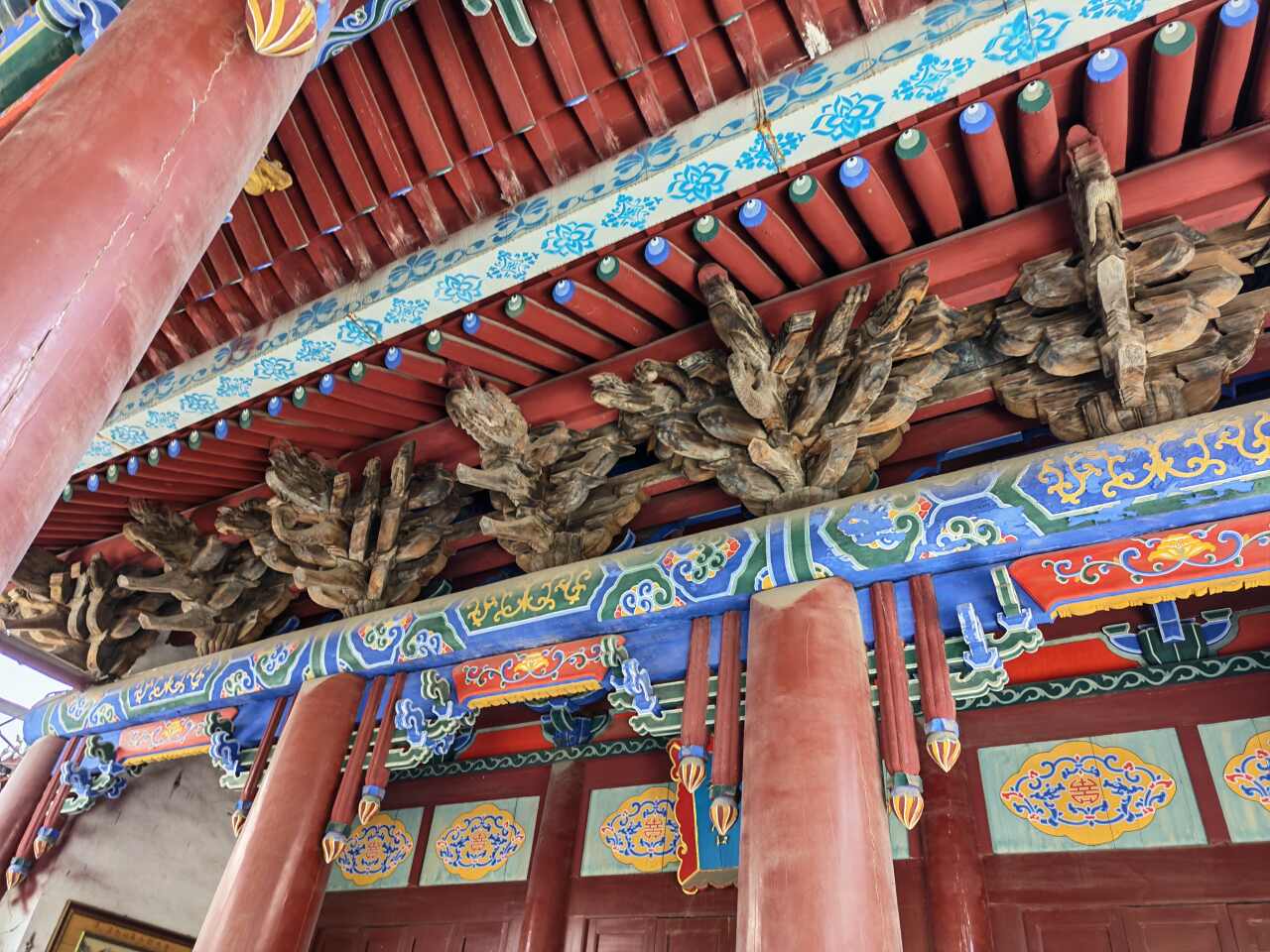 潞州古迹泰山庙实景照片