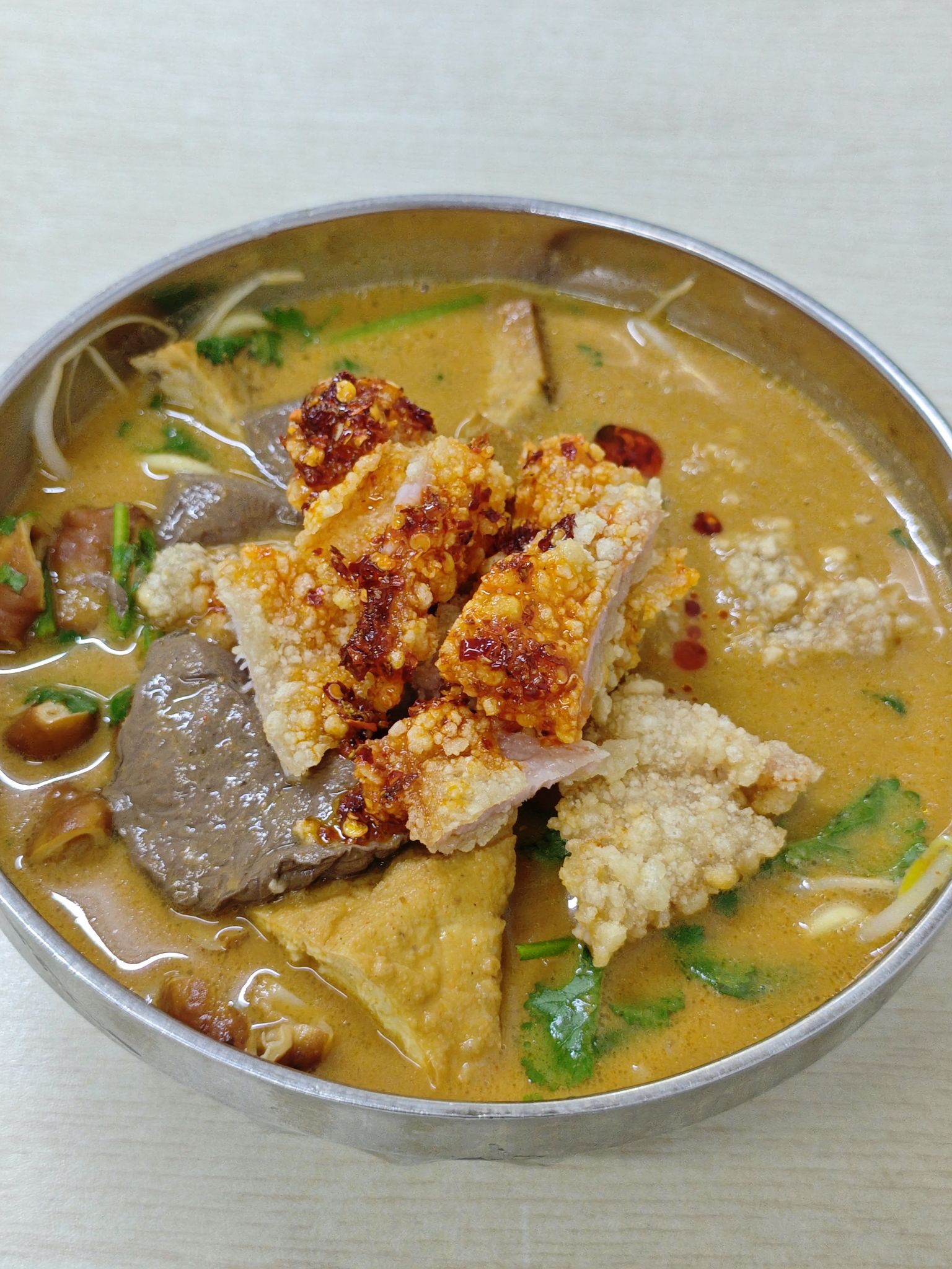 一碗情深沙茶面