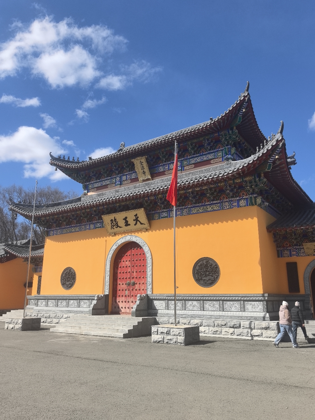 天王殿实景照片