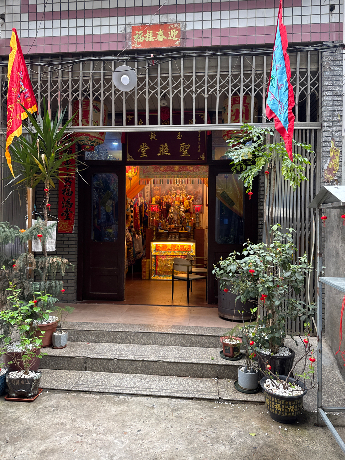 兴洲境张三世子祖殿实景照片