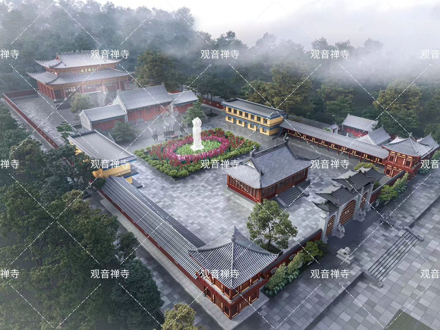 观音禅寺实景照片
