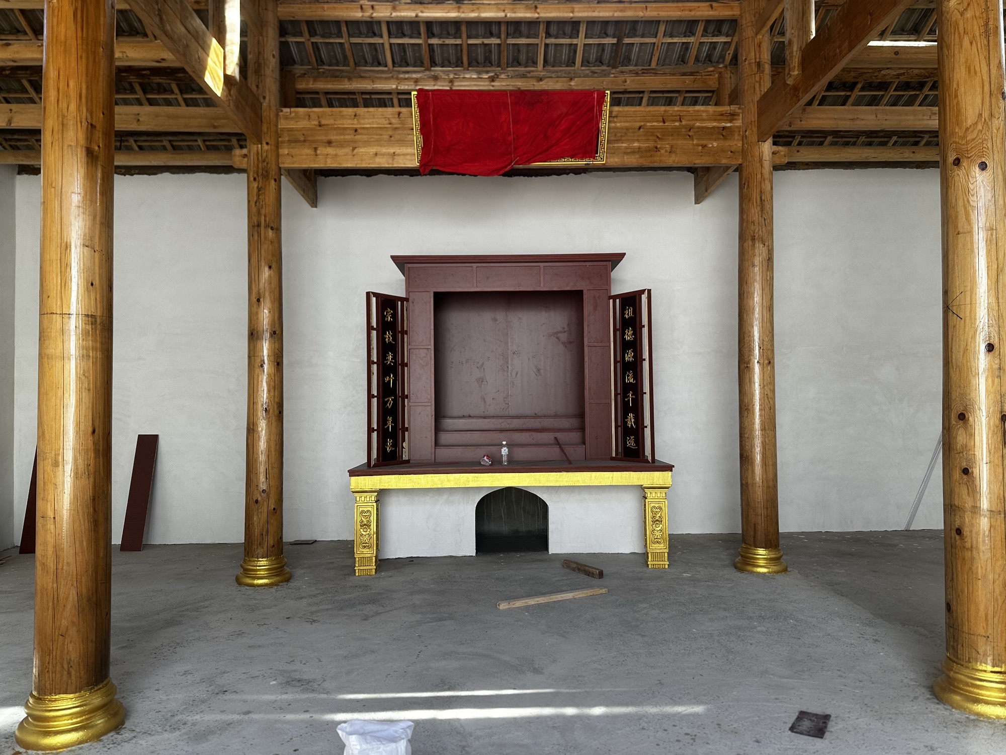湾村杨氏昇槐公宗祠实景照片