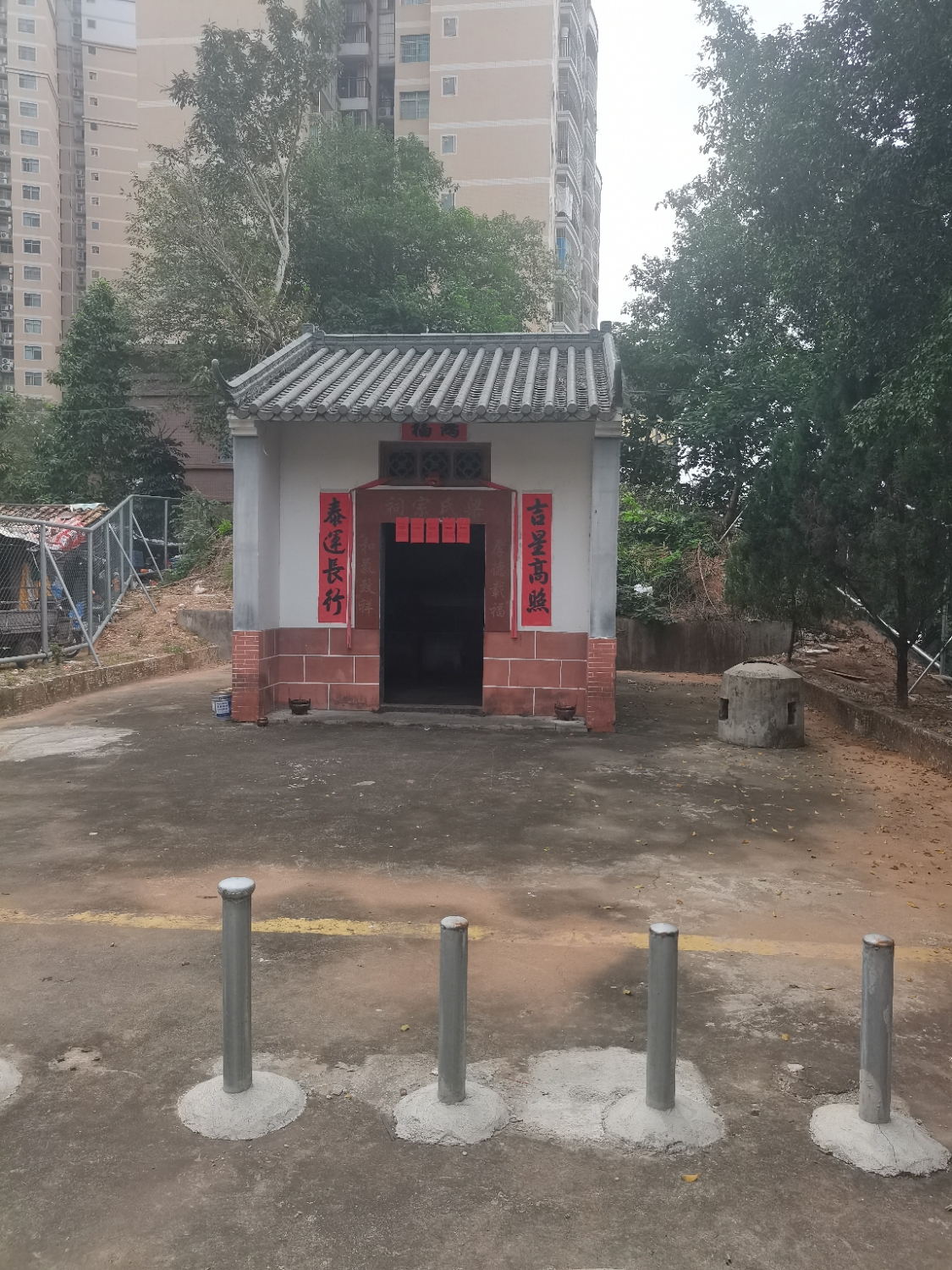 梁氏宗祠实景照片