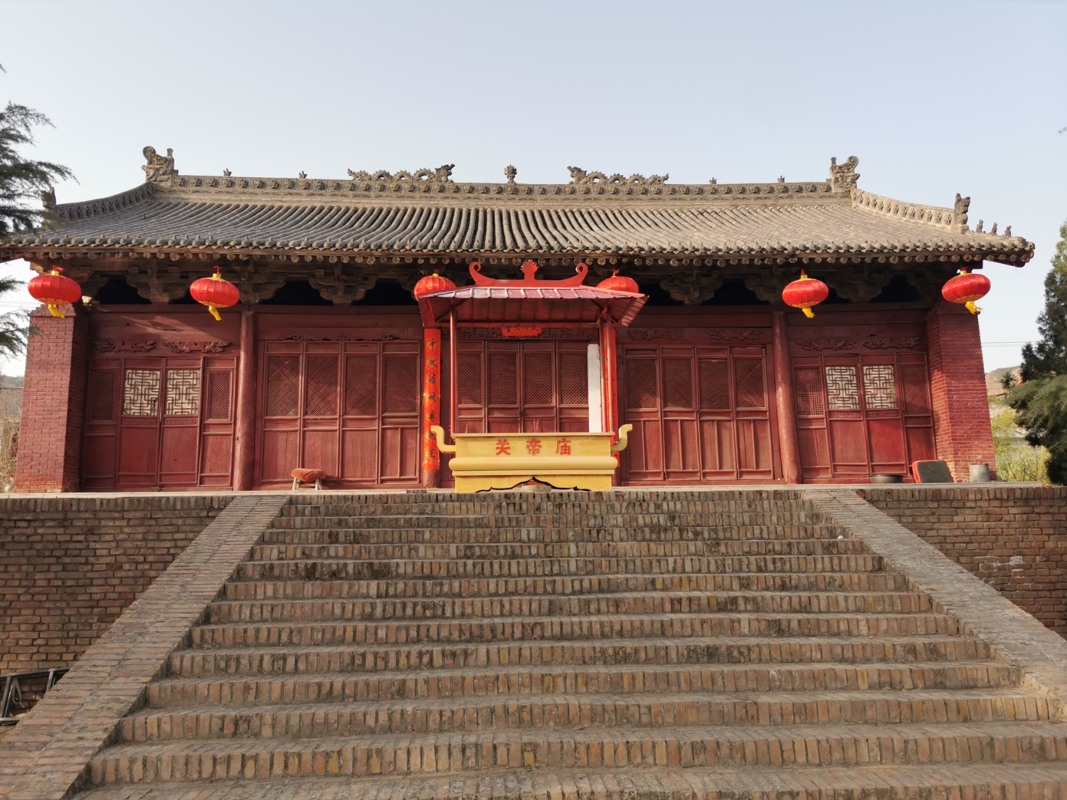 太安村关帝庙实景照片