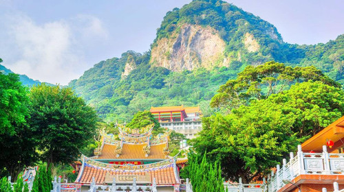 观音山王山寺实景照片