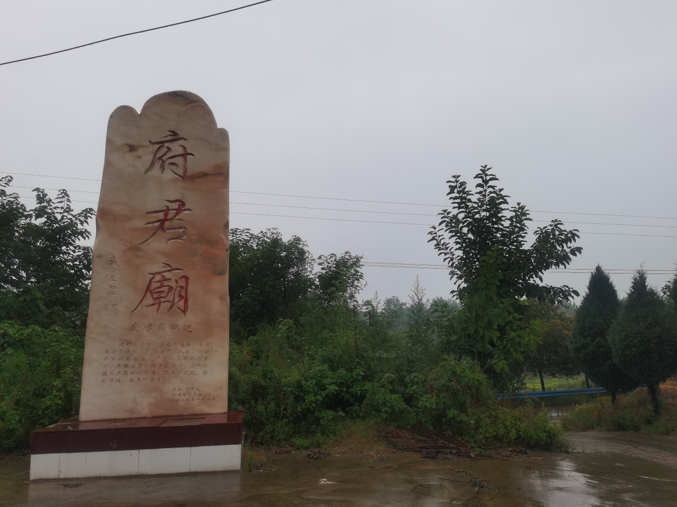 西峡县府君庙实景照片