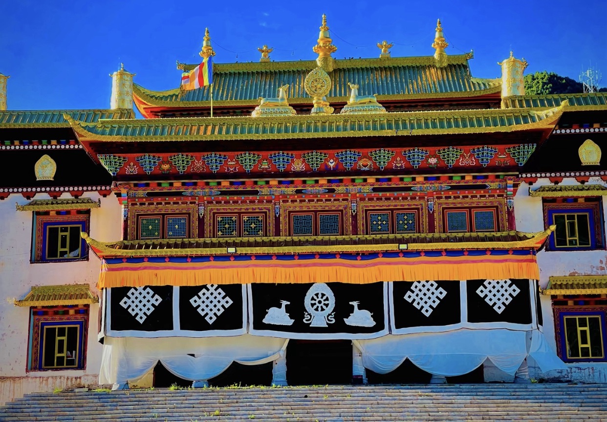 更沙寺庙实景照片