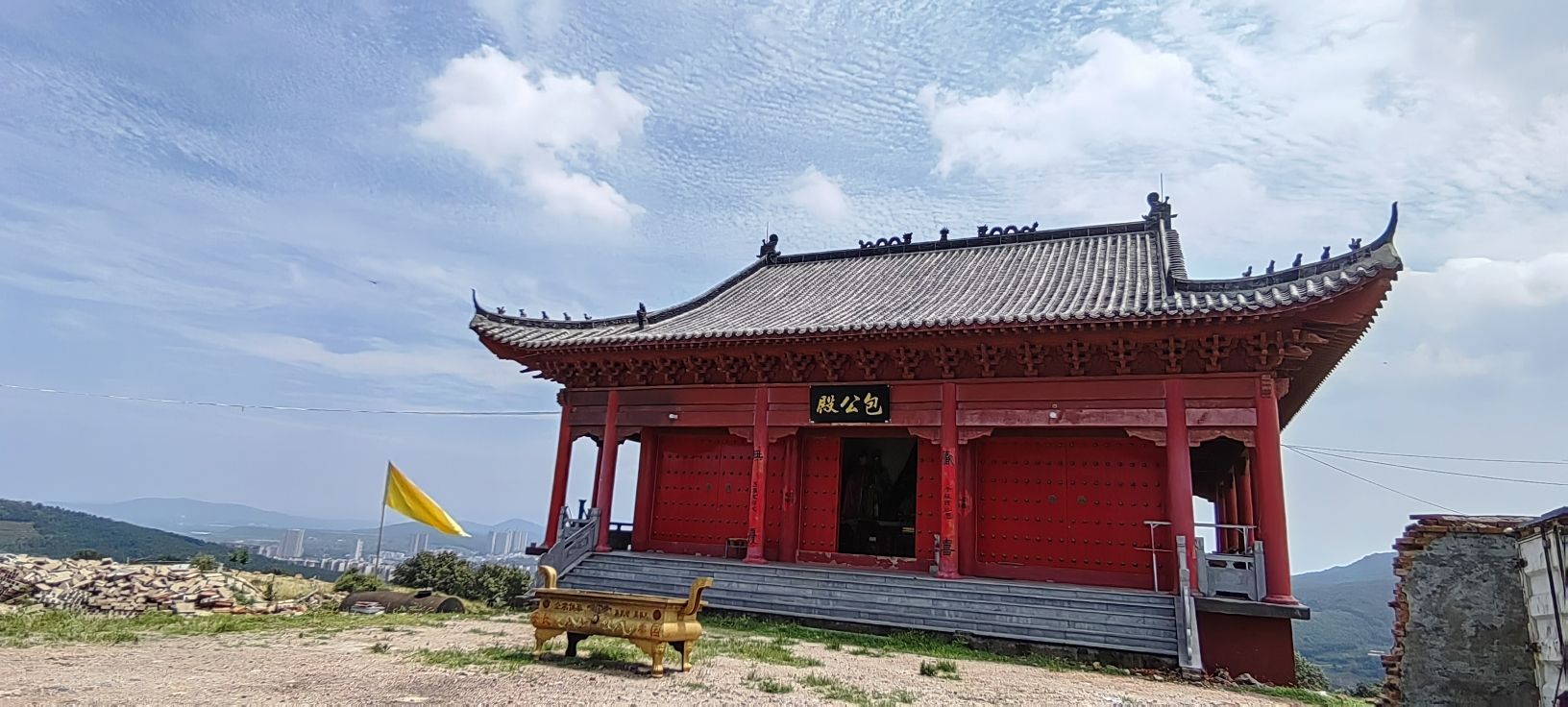 舞钢市红山寨祖师爷庙实景照片