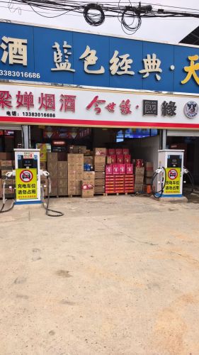 腾付充汽车充电站(吕家土猪香腌梁婵烟酒)
