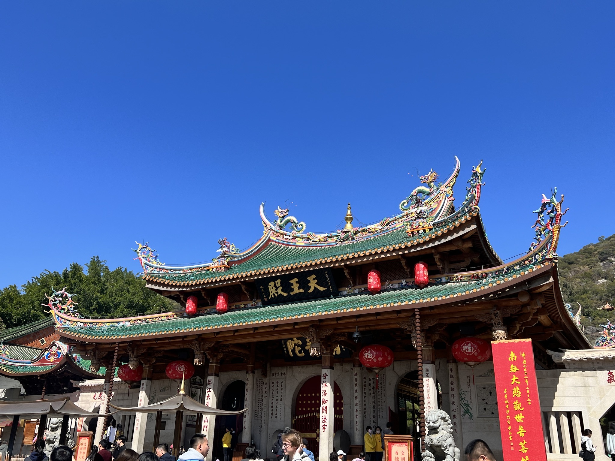 天王殿实景照片