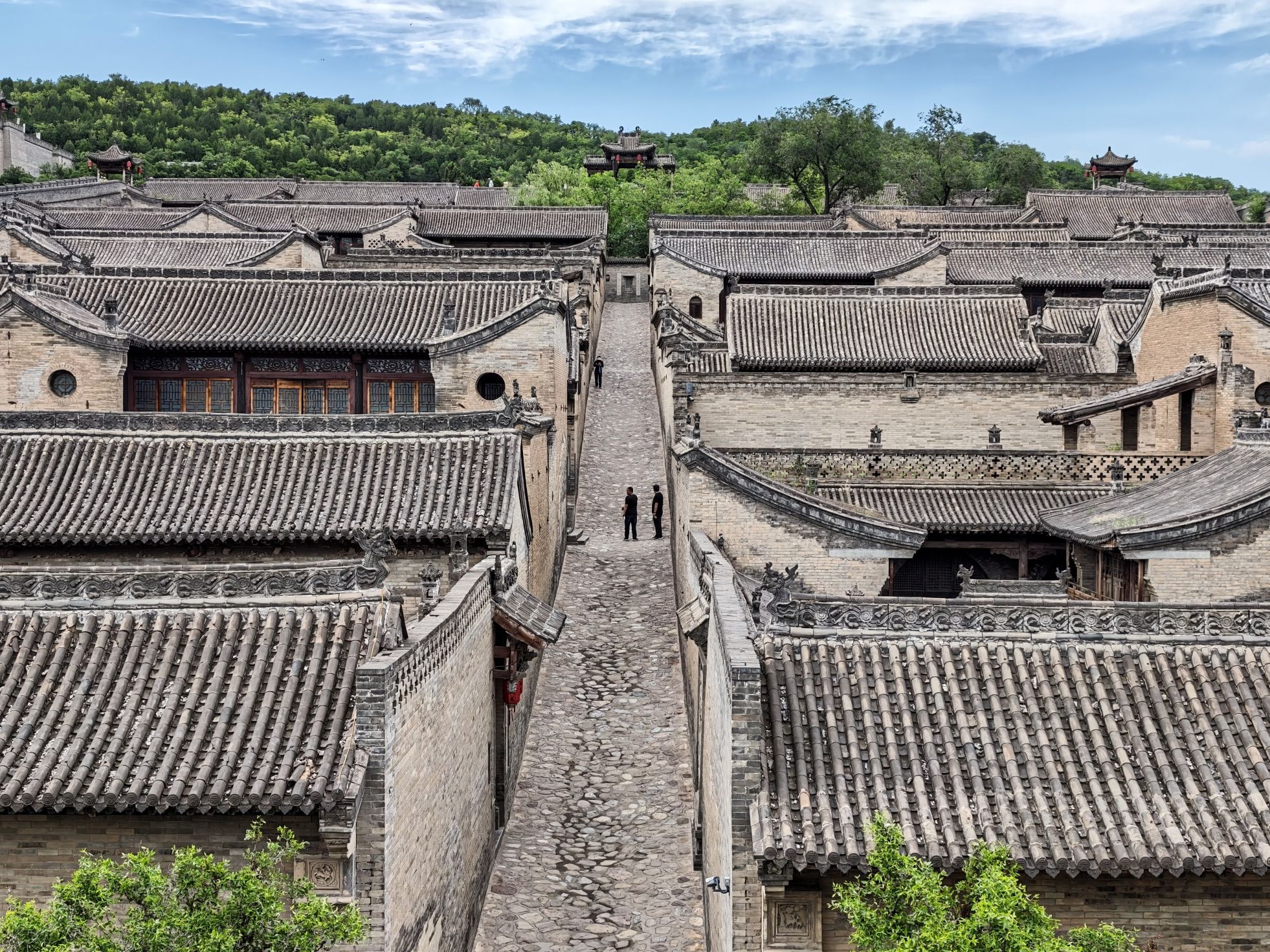 山西灵石王家大院-文庙(中心路)实景照片