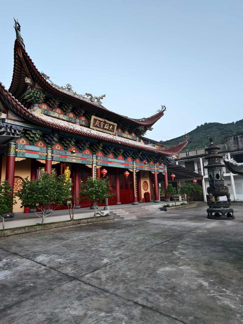 福鼎太姥山清福禅寺实景照片
