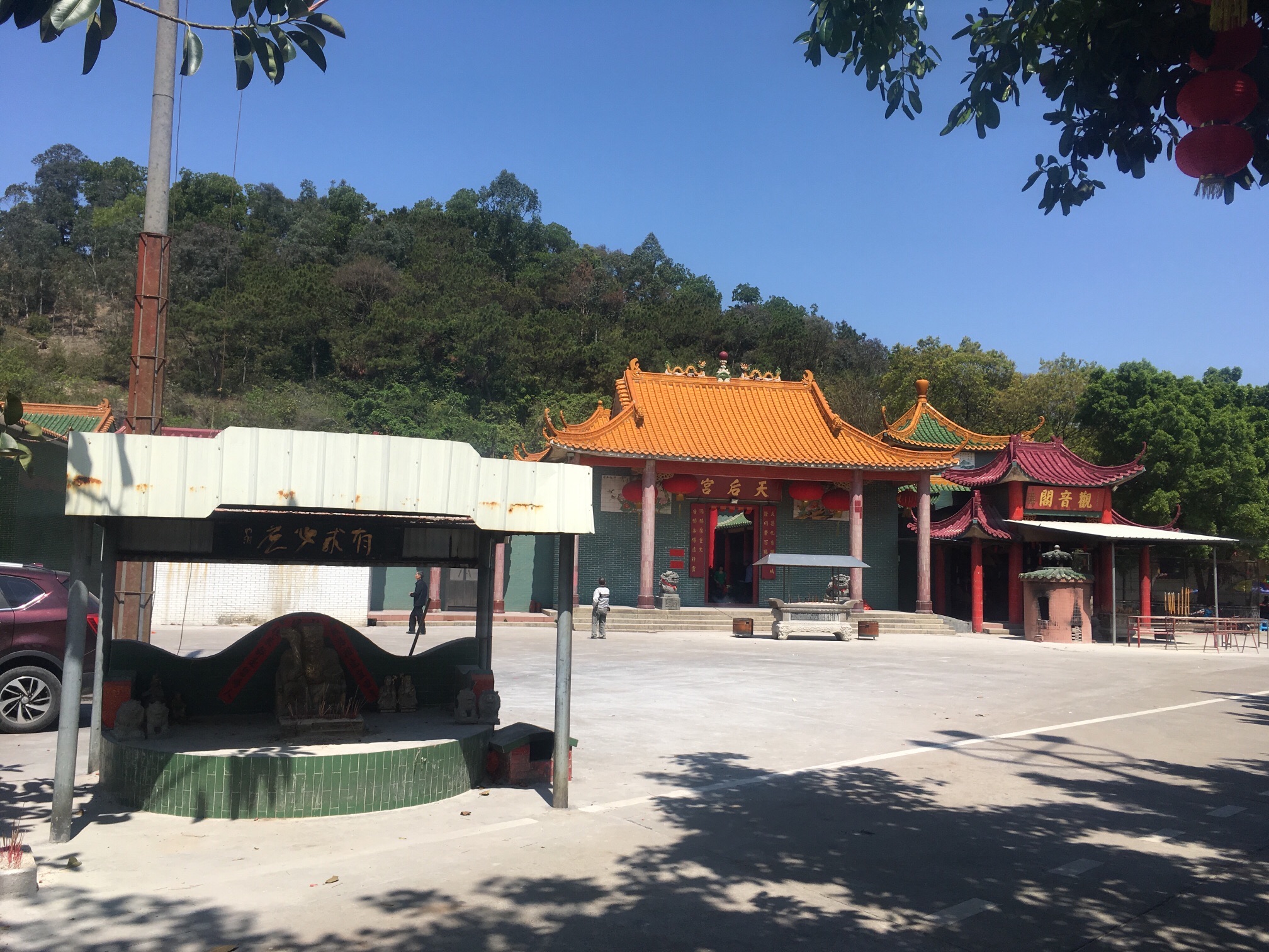 崖口集益寺庙实景照片
