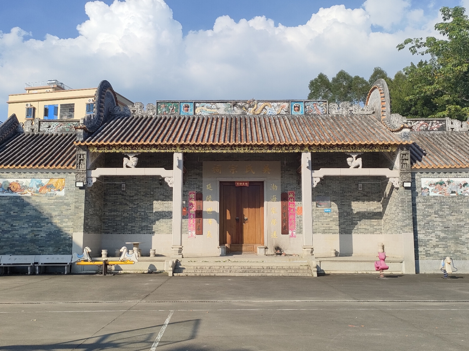 吴氏宗祠实景照片