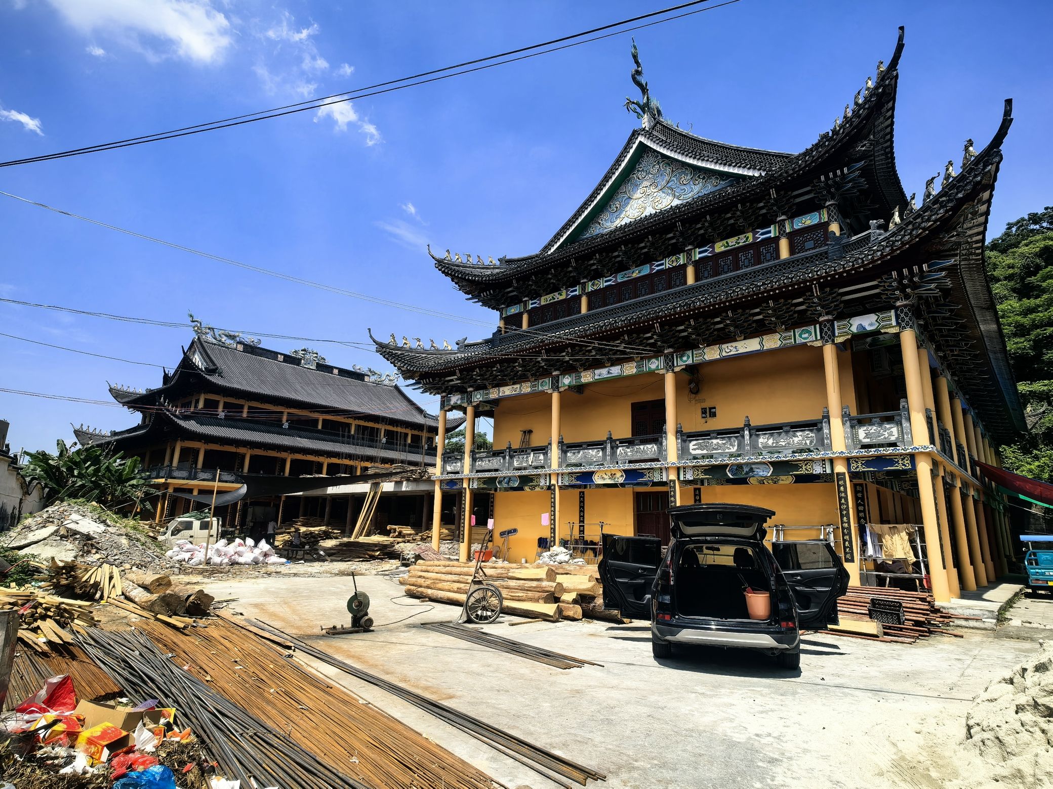 平阳县万全镇宋桥明心寺实景照片