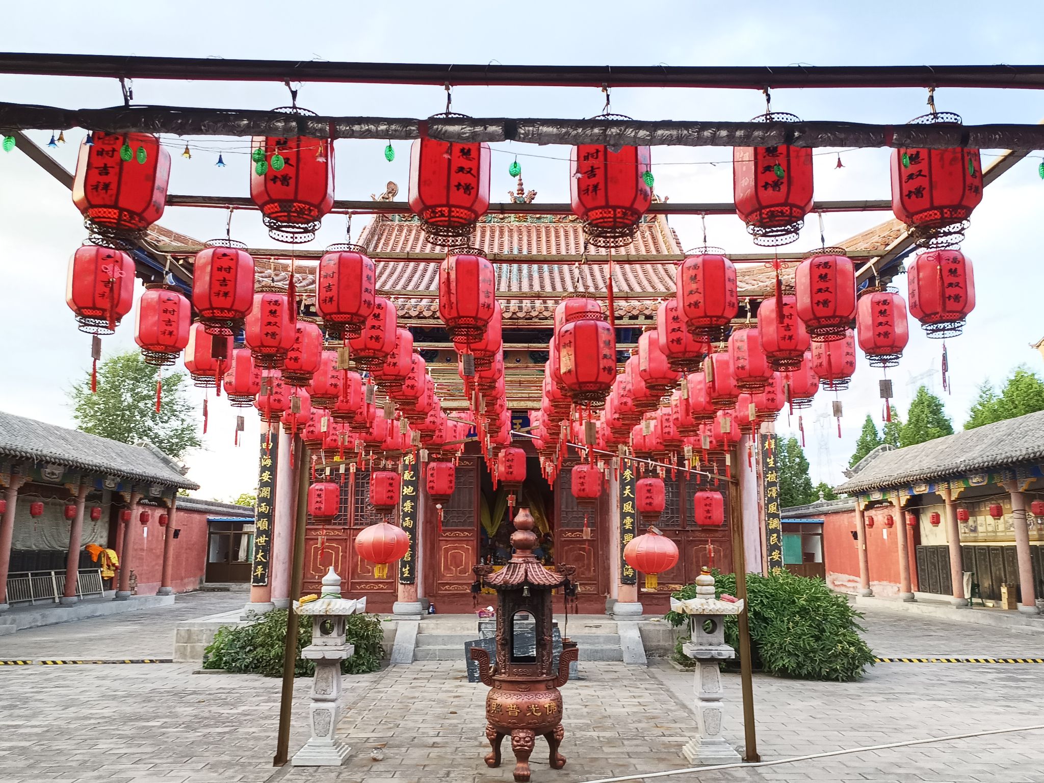 长治法云寺实景照片