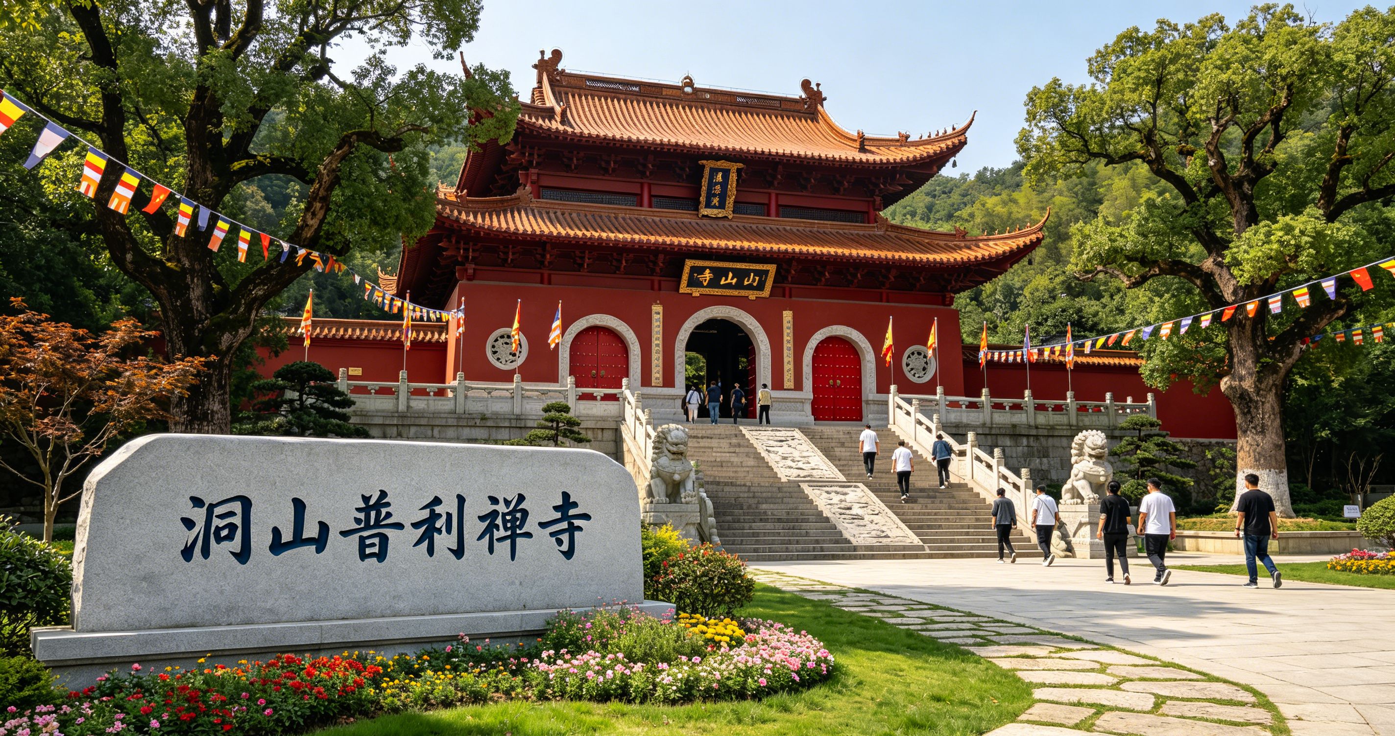 洞山普利禅寺实景照片