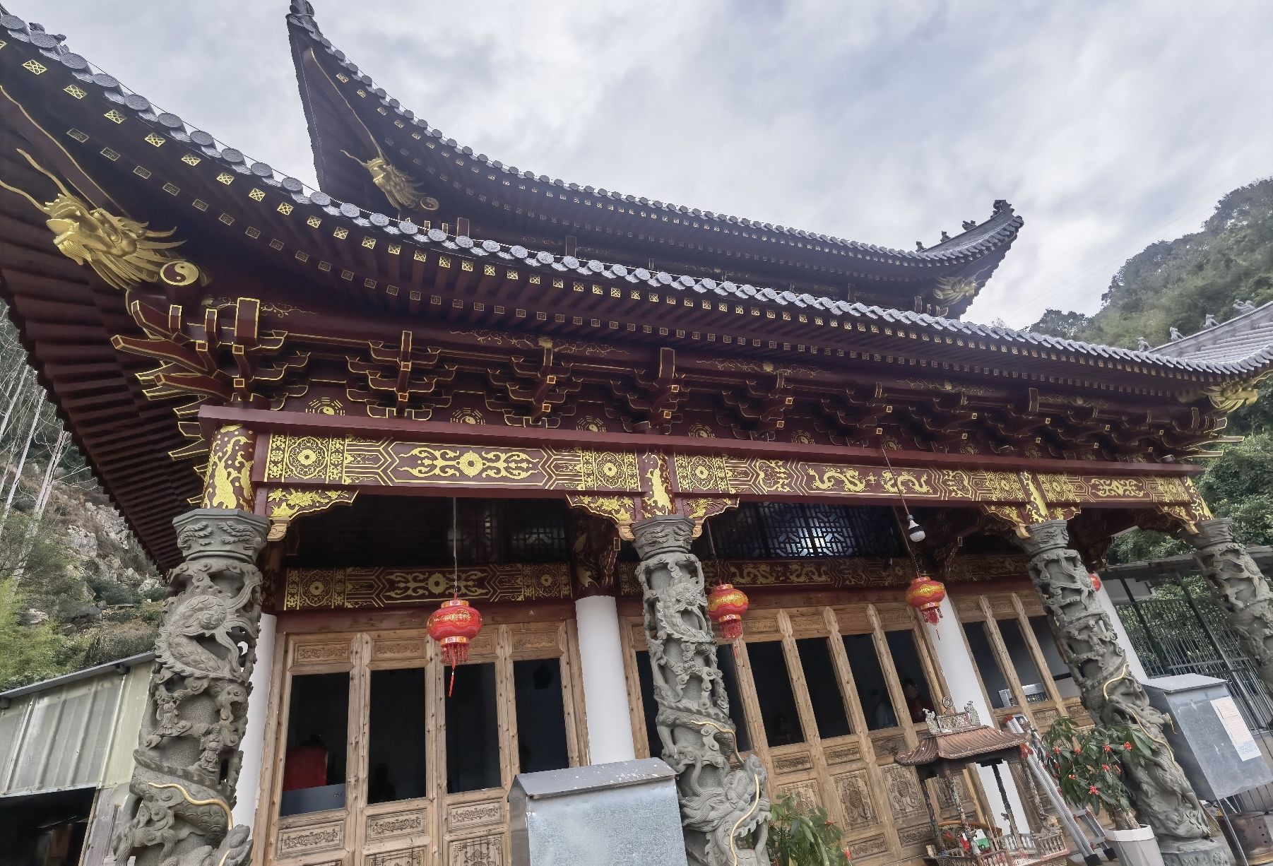 霞浦牙城高阁殿实景照片