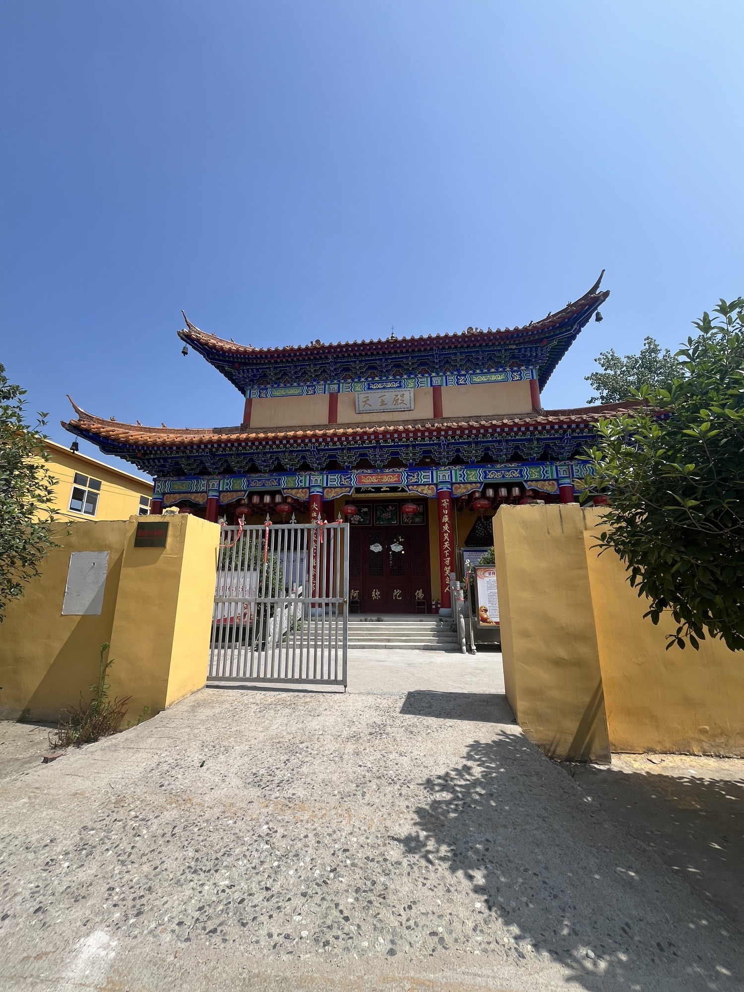 天王殿实景照片