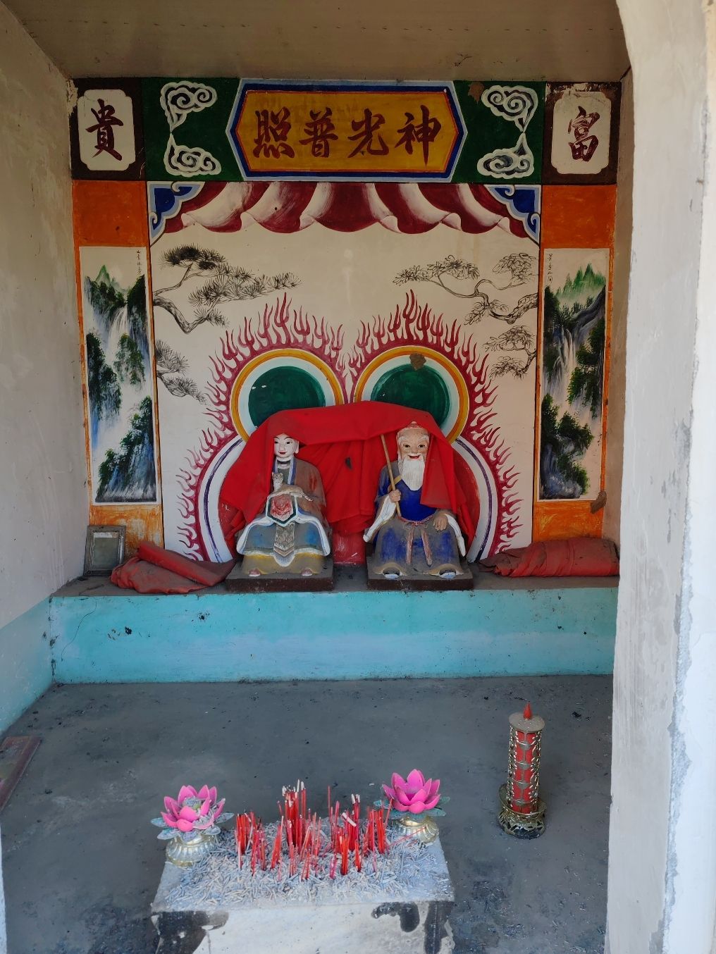 同心村土地庙实景照片