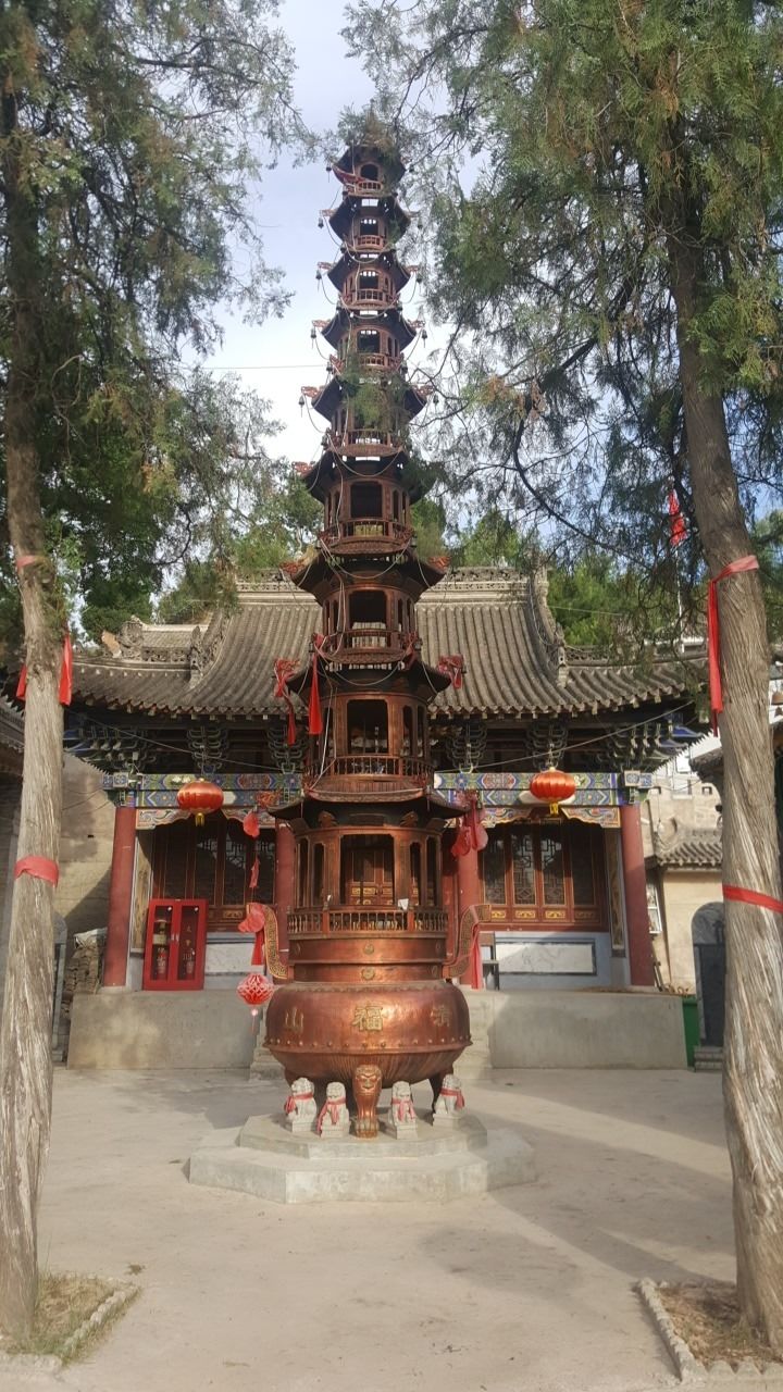 平凉市崆峒区四十里铺大菩提寺实景照片
