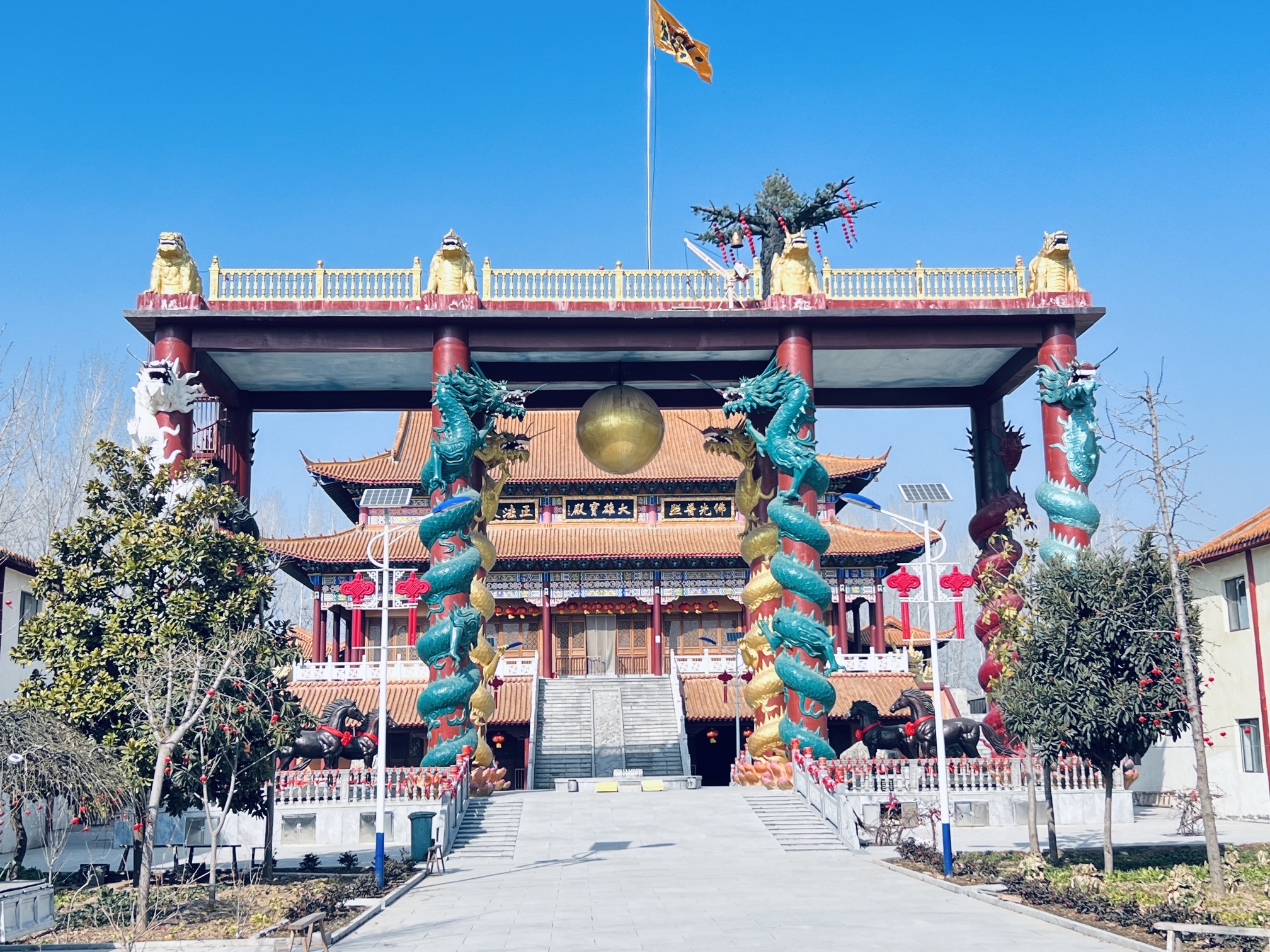 普渡寺实景照片