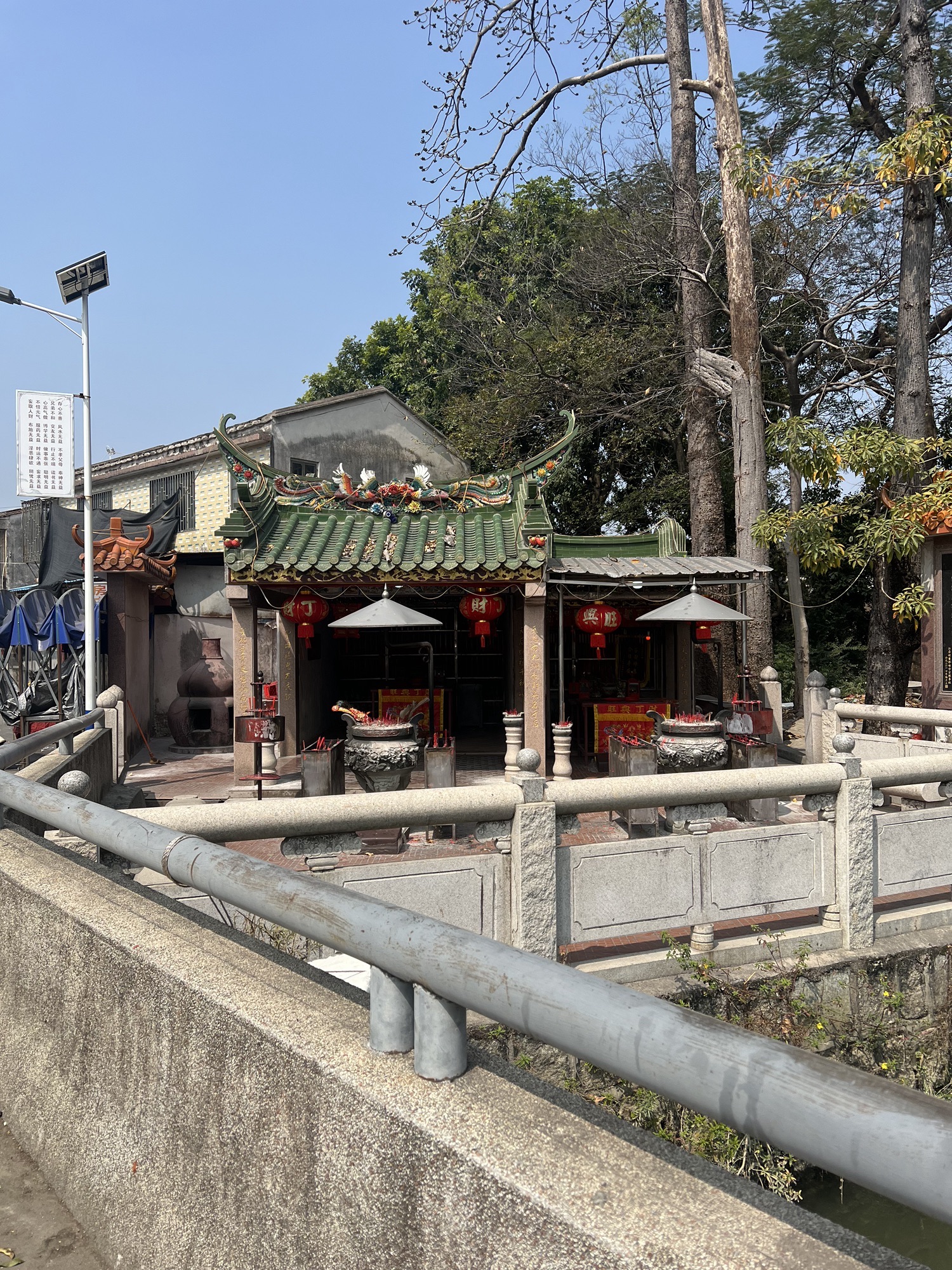 江灏桥头天后宫实景照片