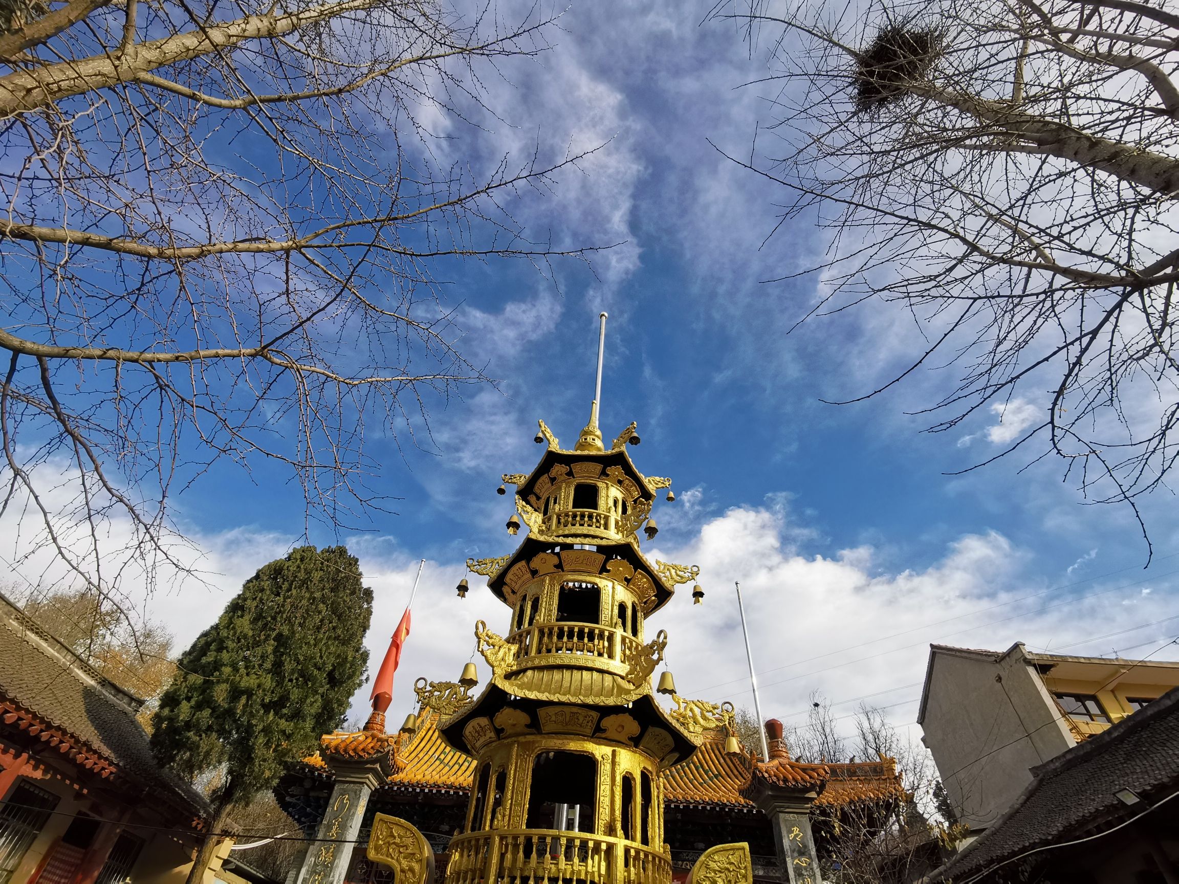 林州弘法寺实景照片