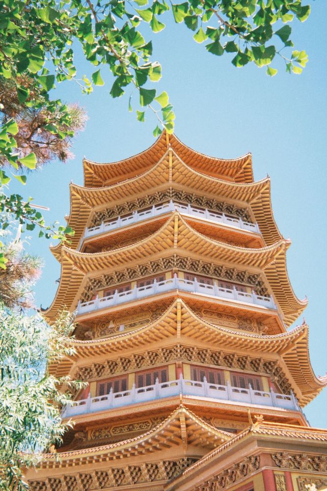 九华山公园景点图片