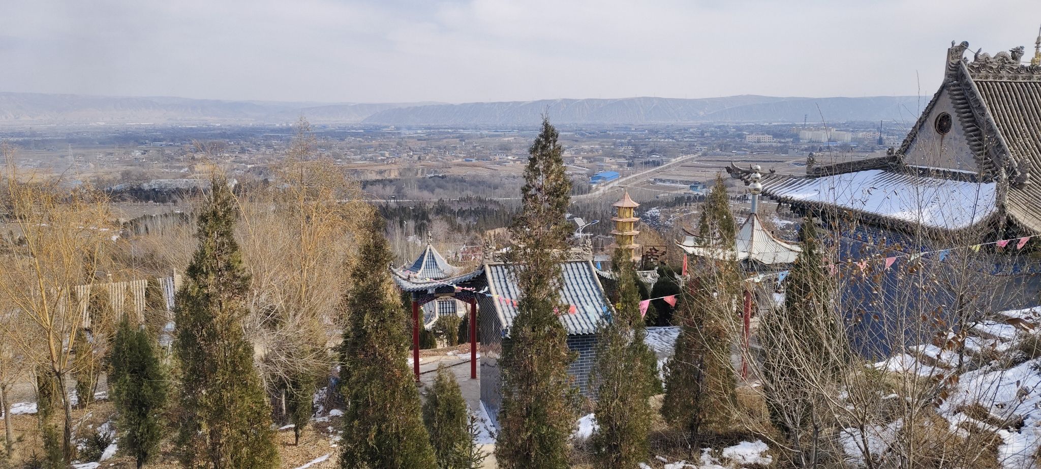 兰州榆中白虎山清净寺实景照片