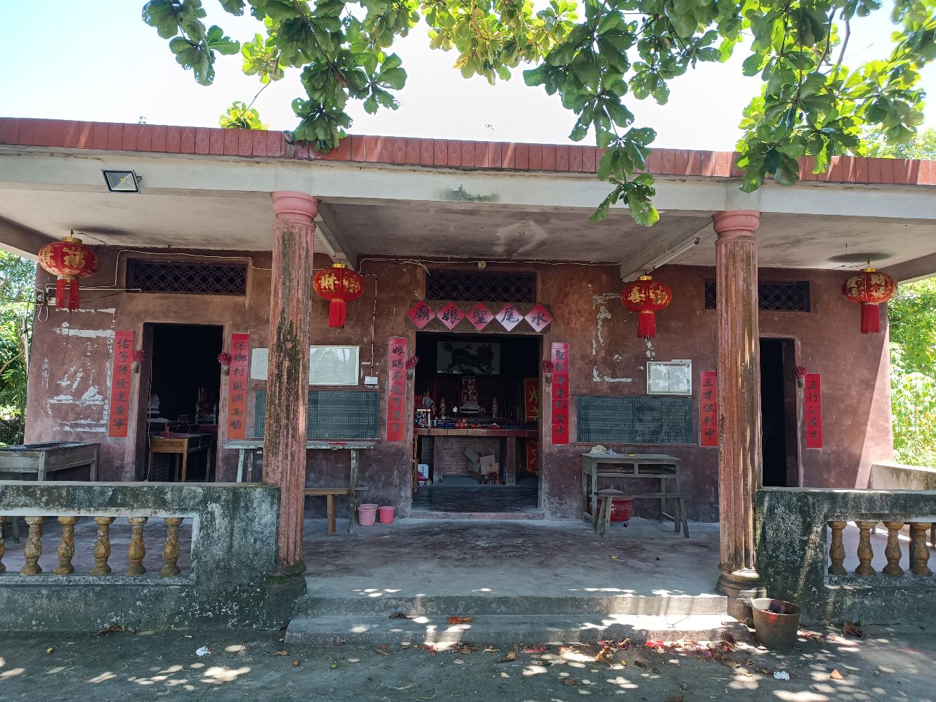 嘉积镇乌石埇水尾圣娘庙实景照片