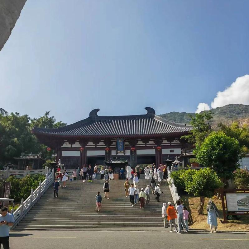 厦门南山观音寺实景照片