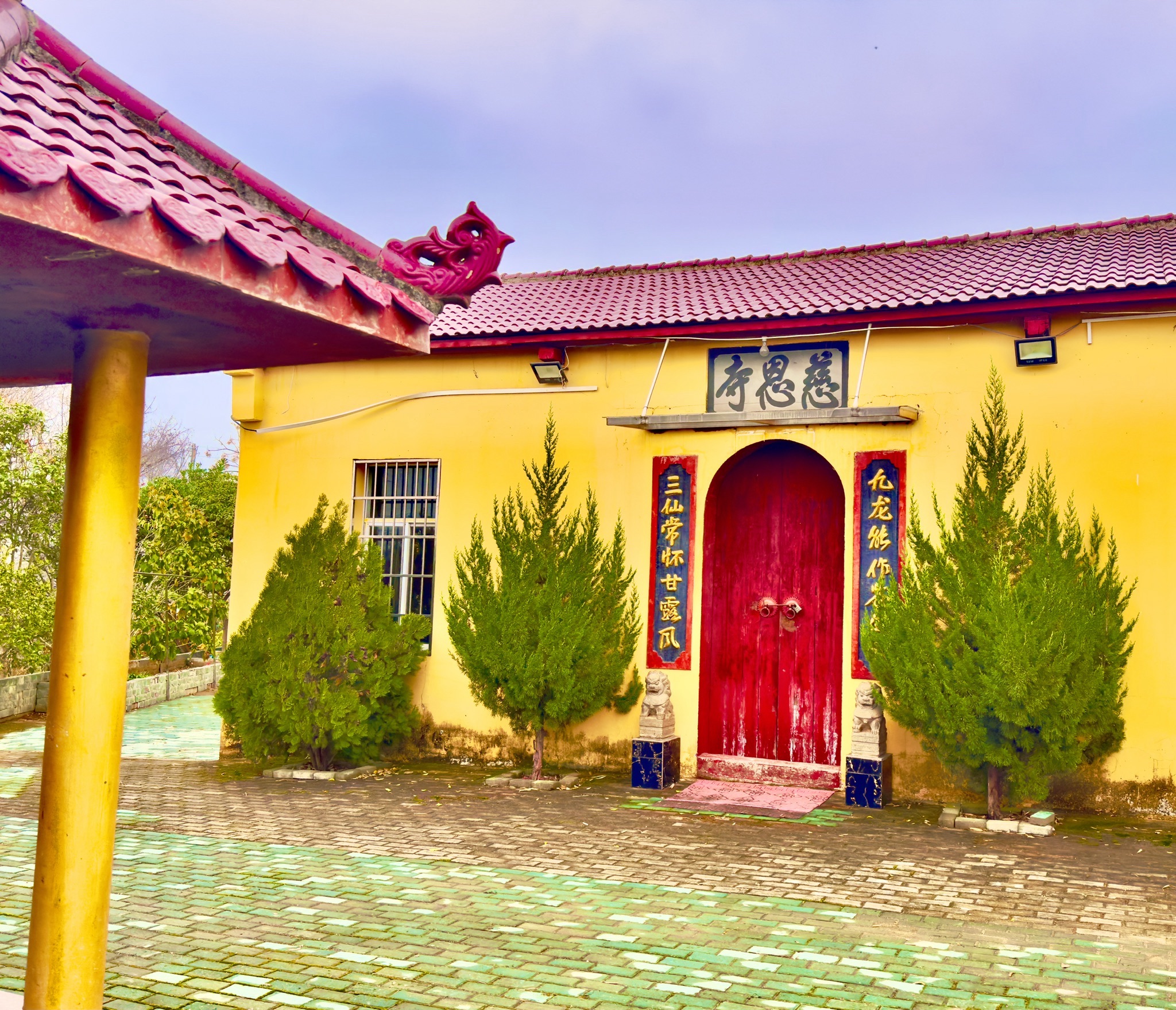 慈恩寺实景照片