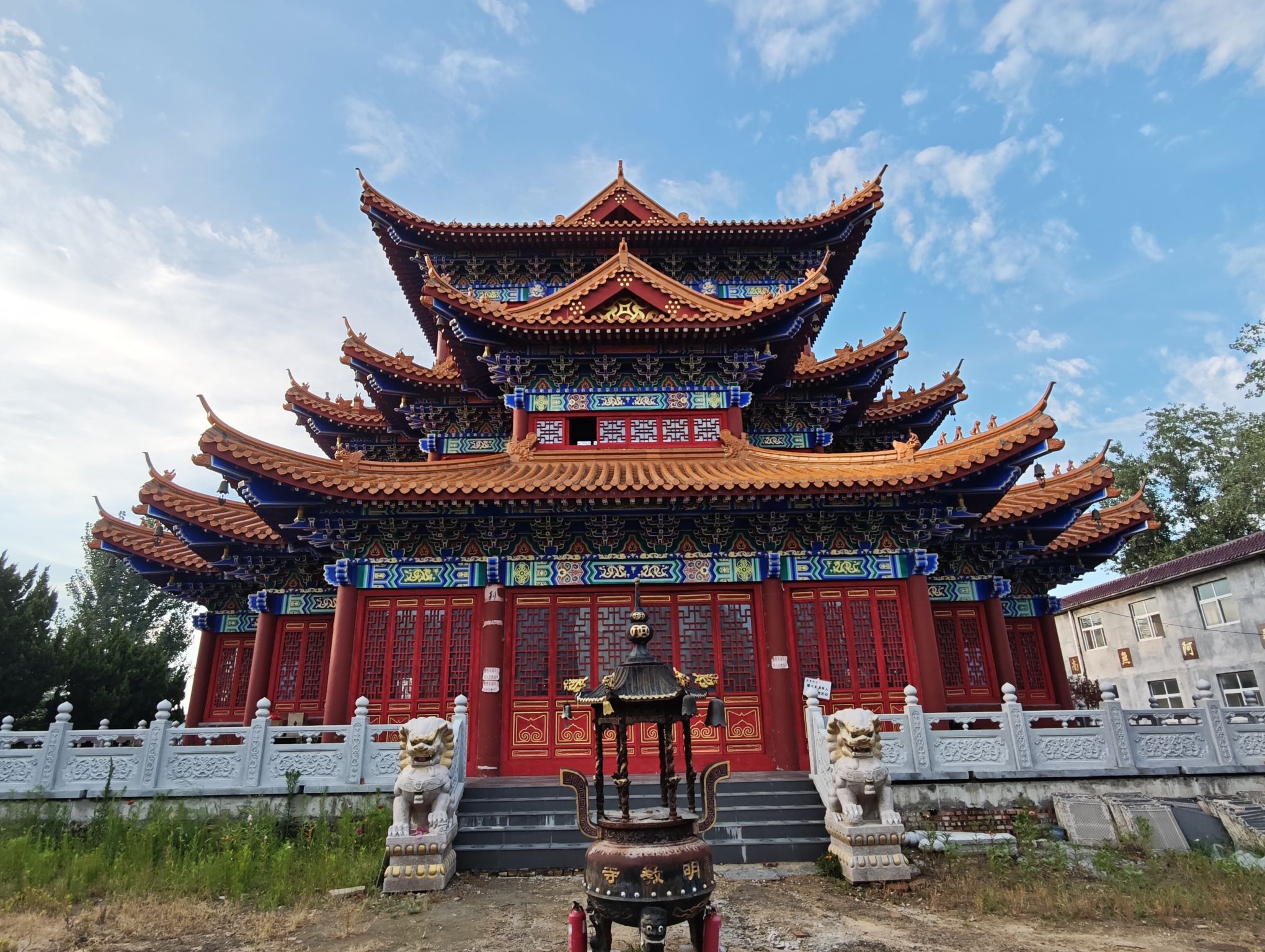 明教寺实景照片