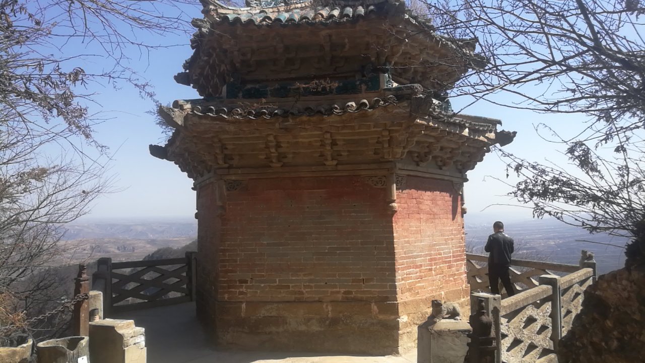 崆峒山国家地质公园-磨针观实景照片