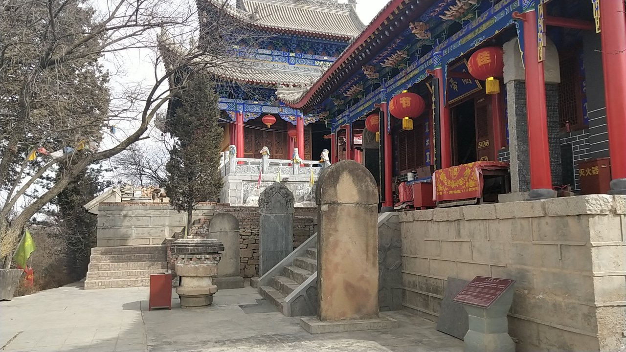 崆峒山国家地质公园-关圣帝君庙实景照片