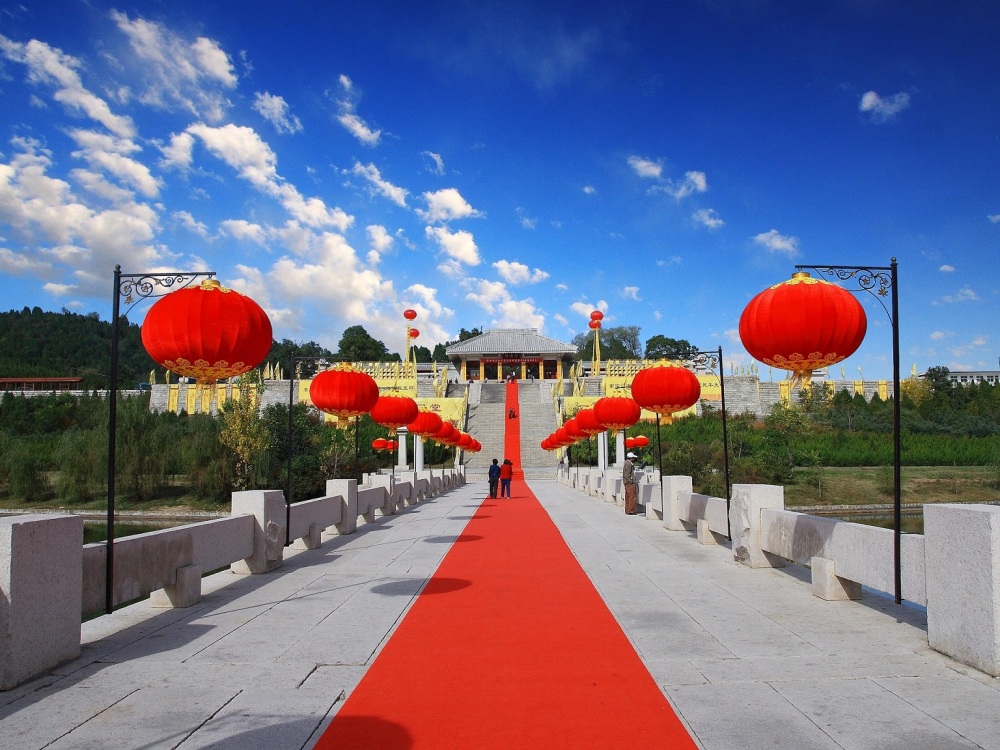黄帝陵景点图片