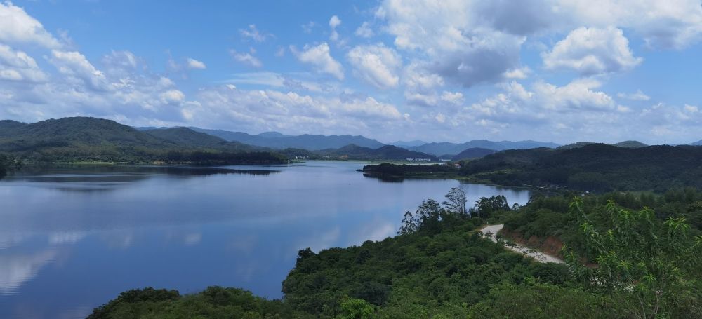 显岗水库观景台景点图片