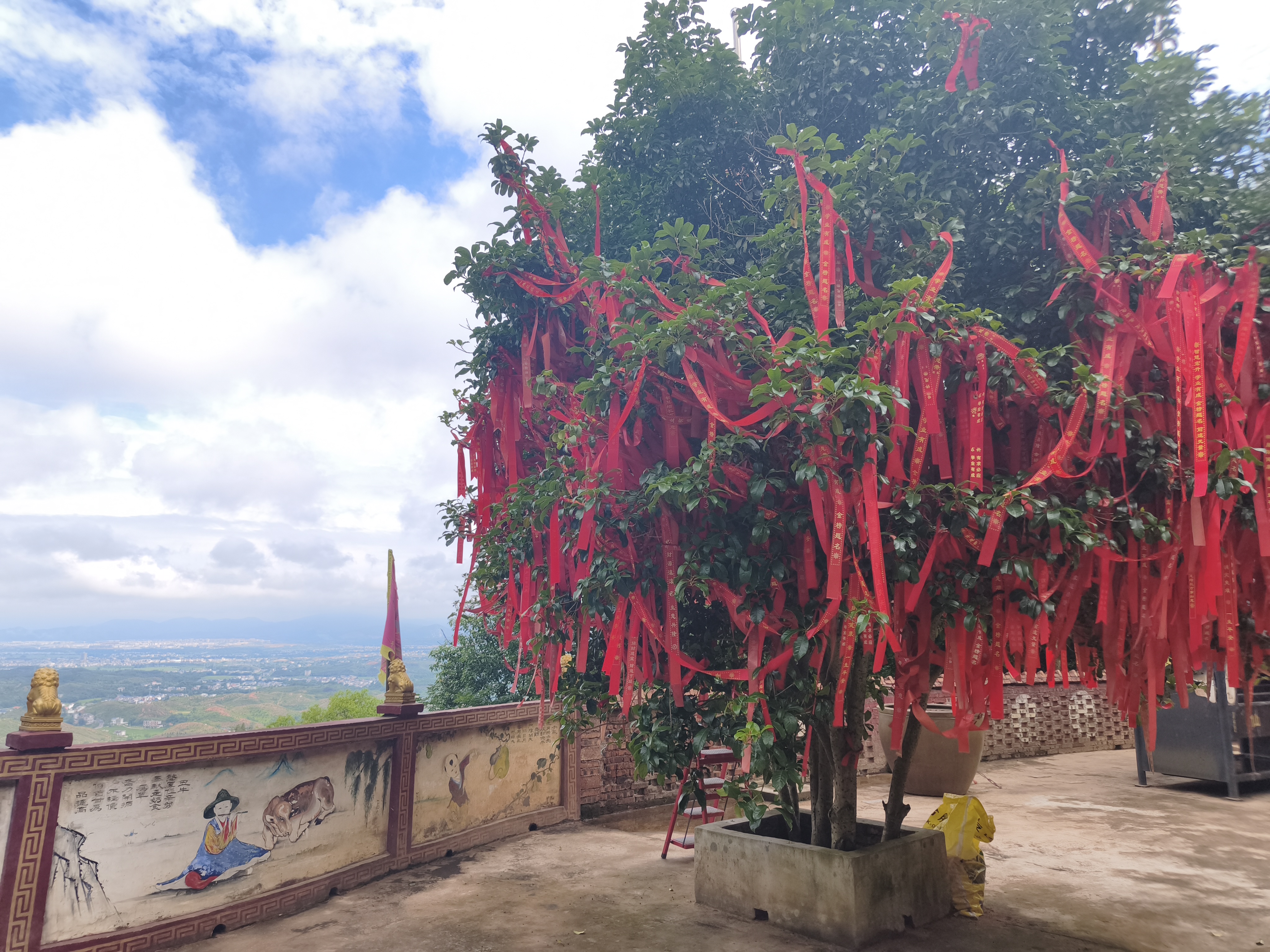 万福仙古寺实景照片
