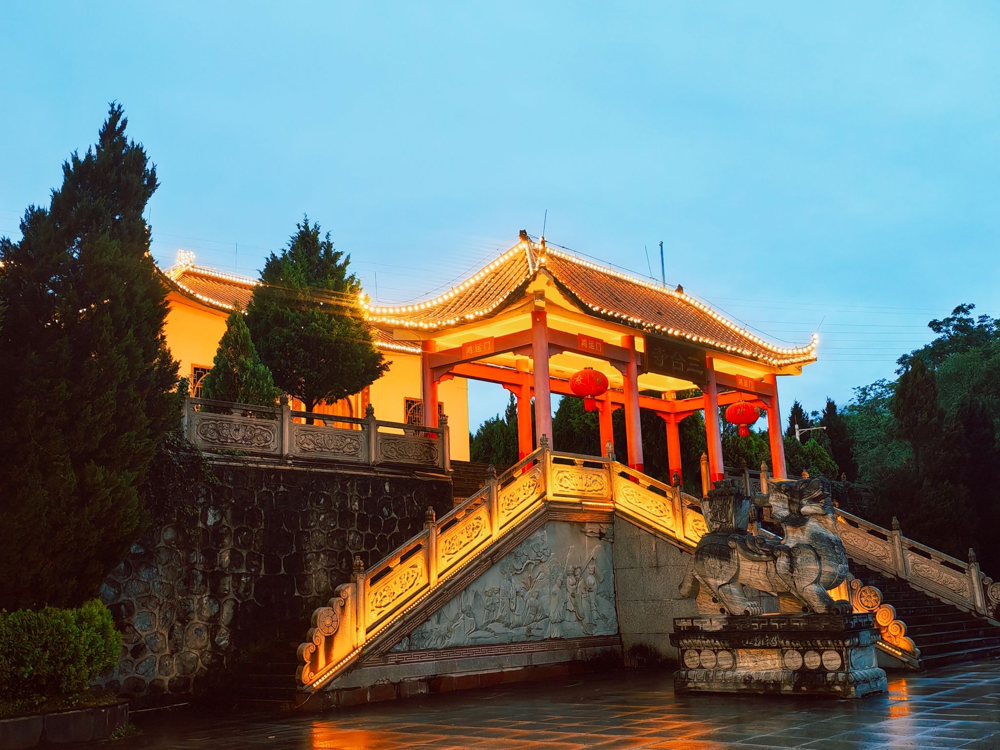 三台寺实景照片