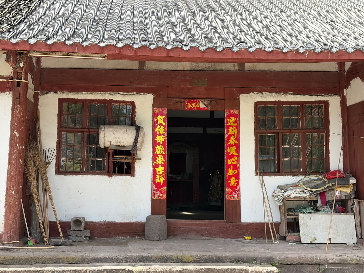 双星乡双狮村陈氏祠堂实景照片