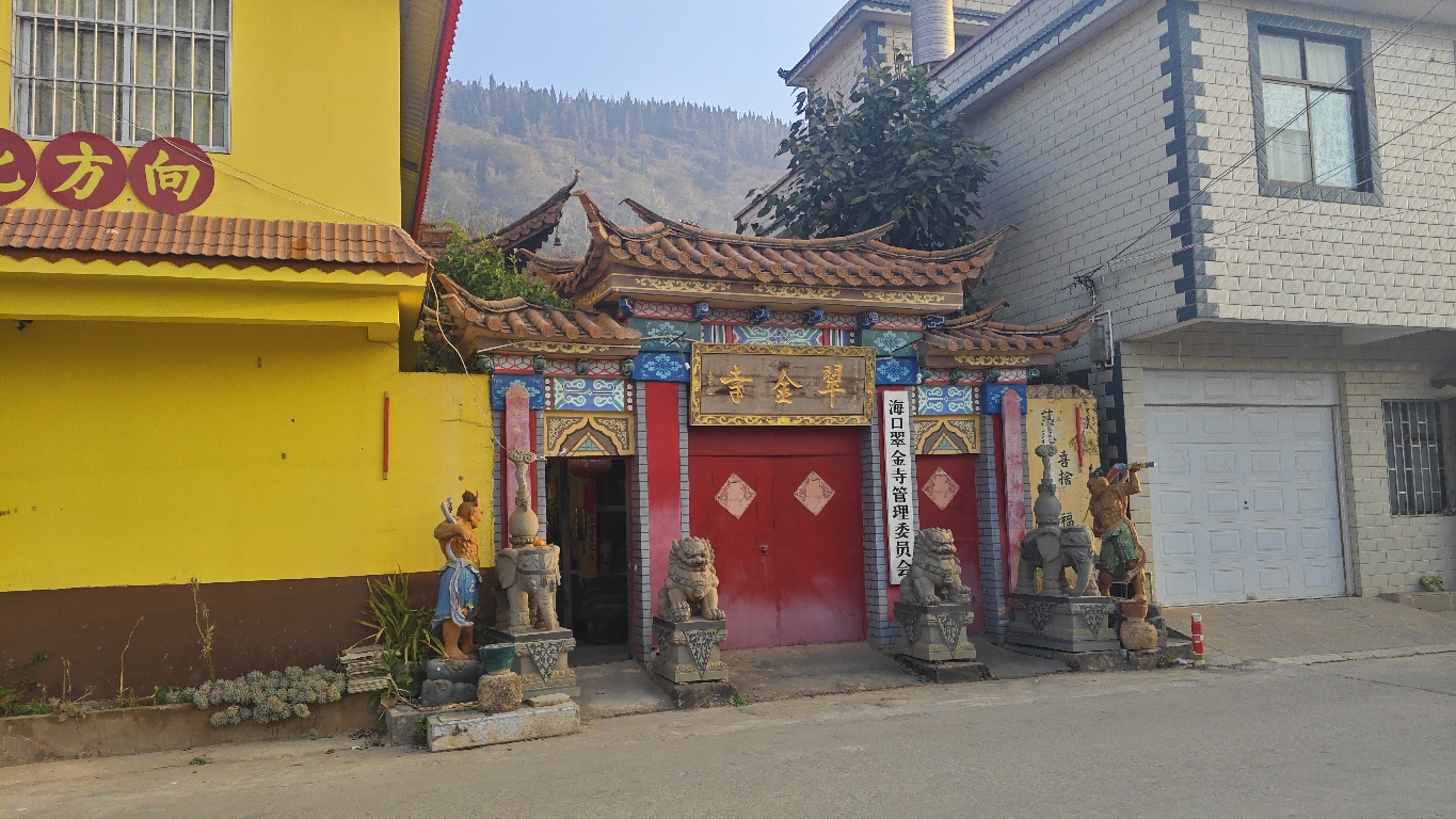 海口翠金寺实景照片