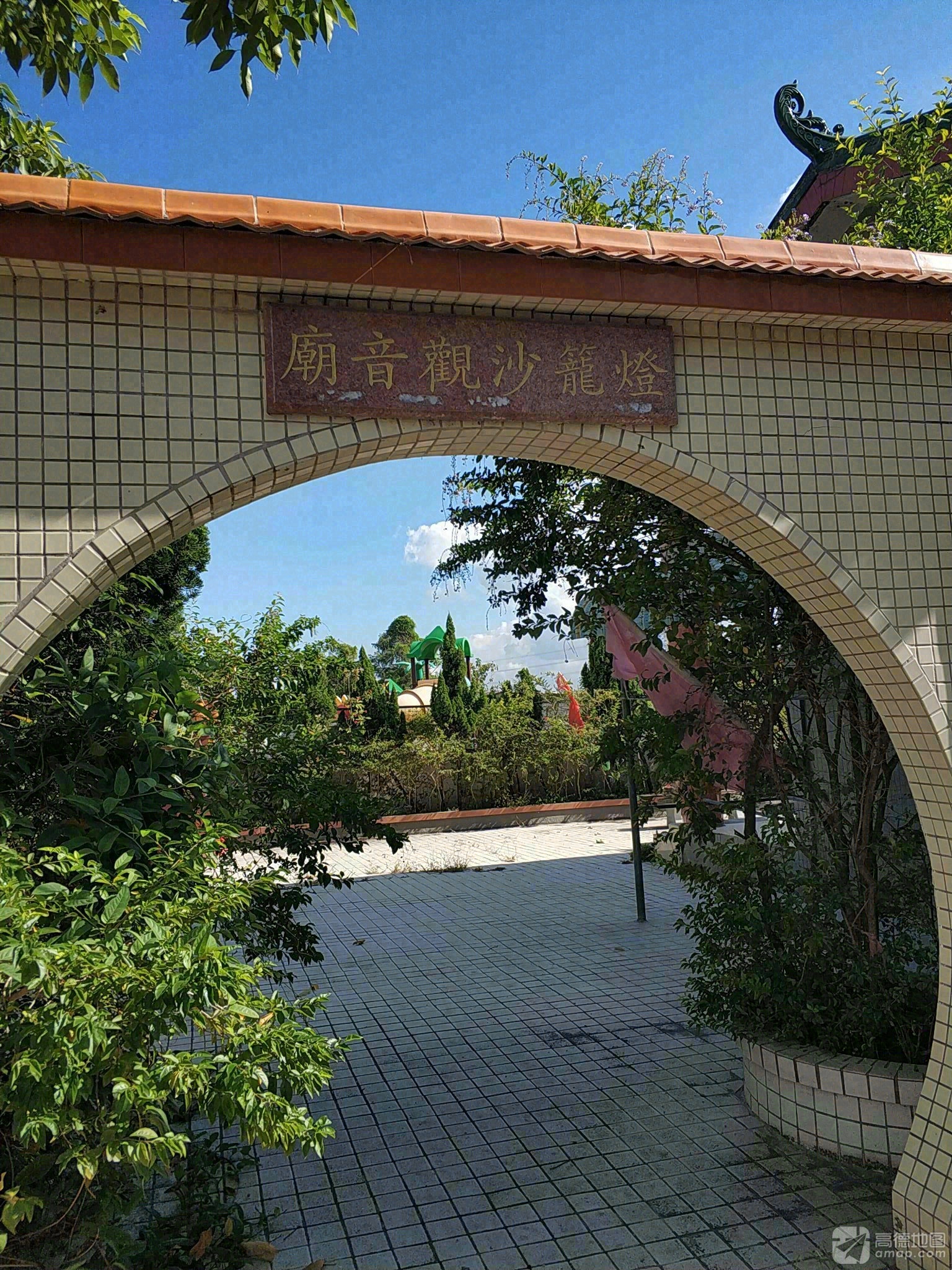 灯笼沙观音庙实景照片
