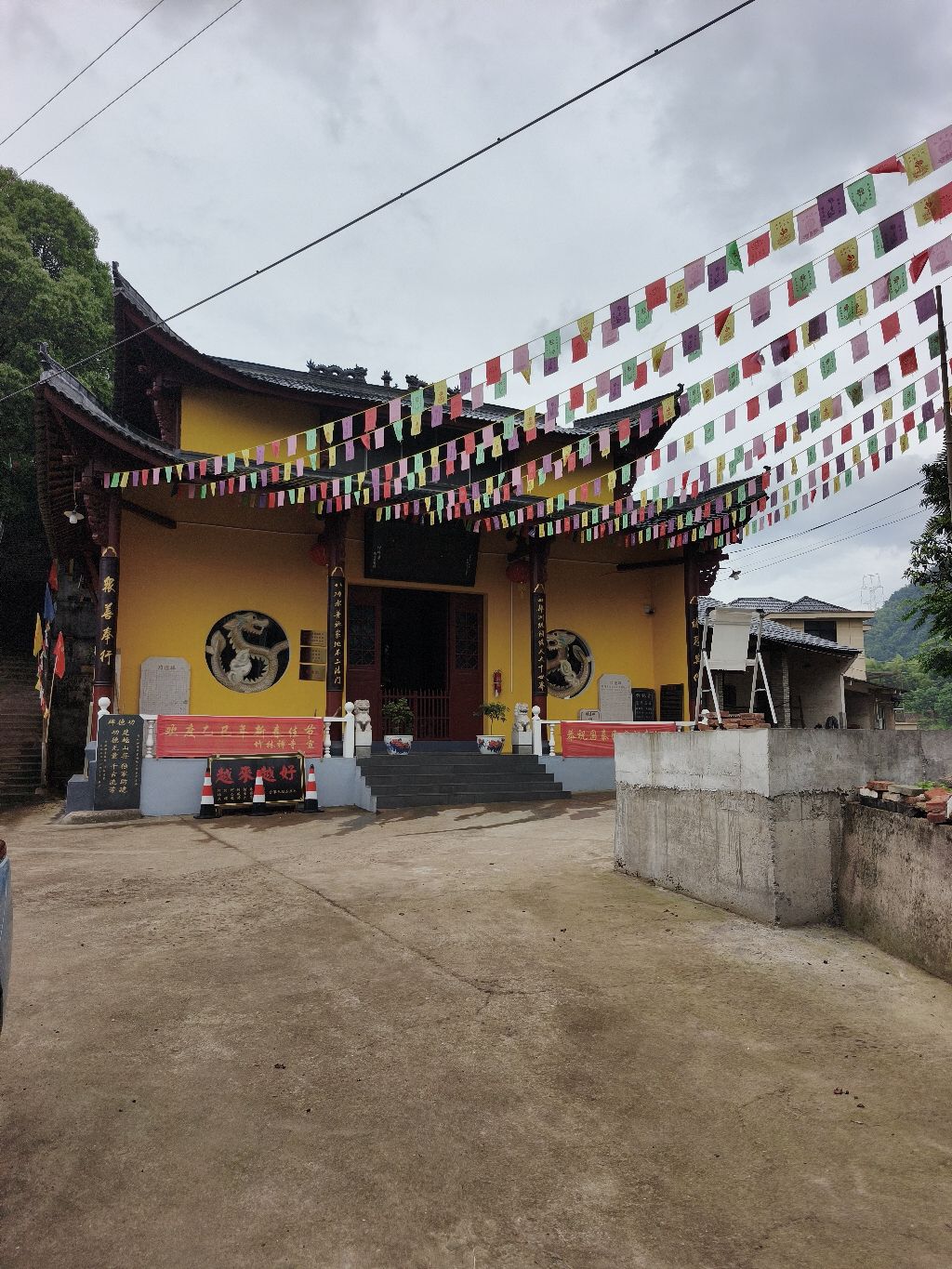 竹林寺实景照片