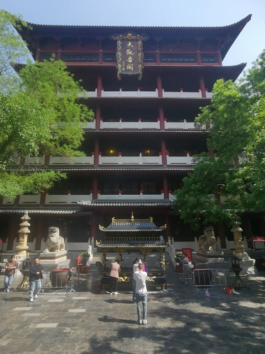 郑州大观音寺山门殿实景照片