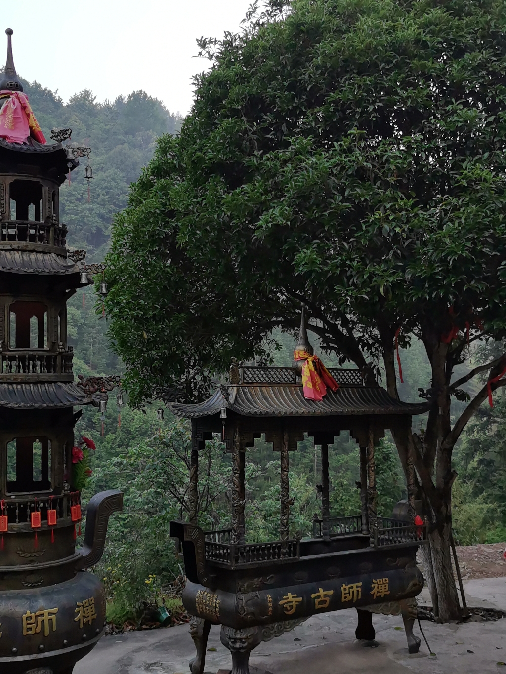 禅师古寺实景照片
