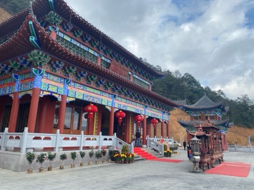 紫金县华山观音寺实景照片